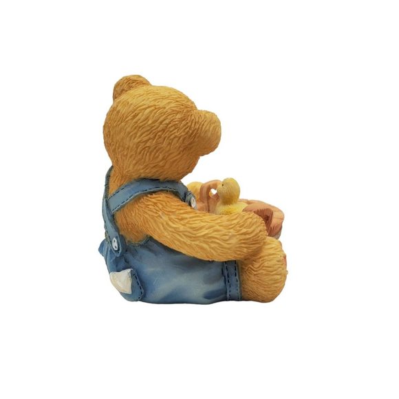 Cherished Teddies Robert Love Keeps Me Afloat #156272 1995‎ Rubber Ducky Bucket - Picture 3 of 6